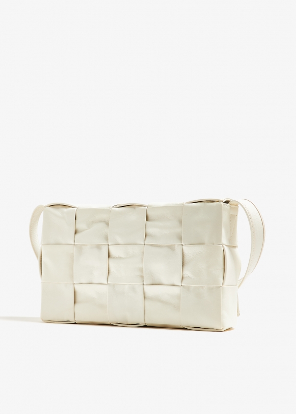 Bottega Veneta Cassette bag for Men - White in UAE | Level Shoes