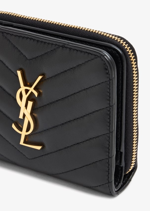 Saint laurent zip wallet 2025