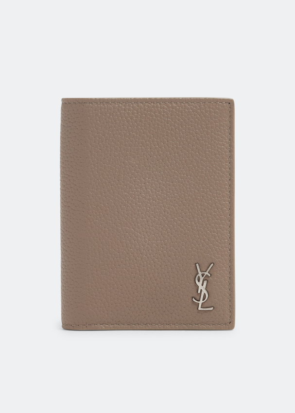 Ysl mens card wallet sales
