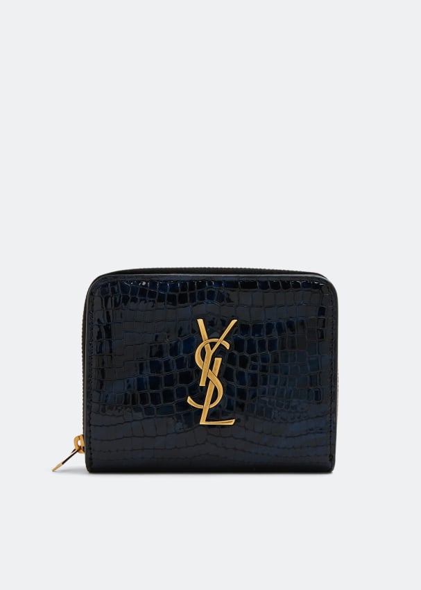 Blue ysl wallet shop