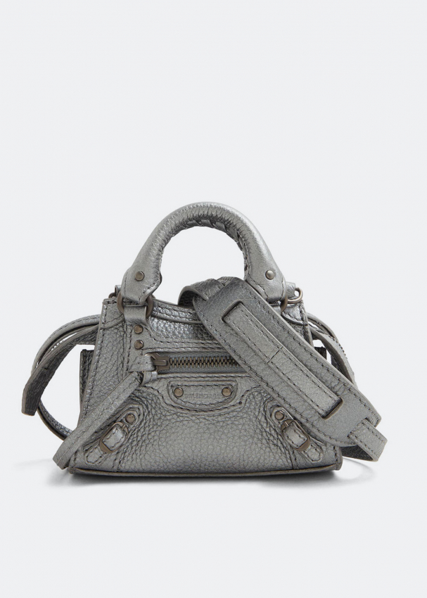 Balenciaga classic silver nano city 2025 bag