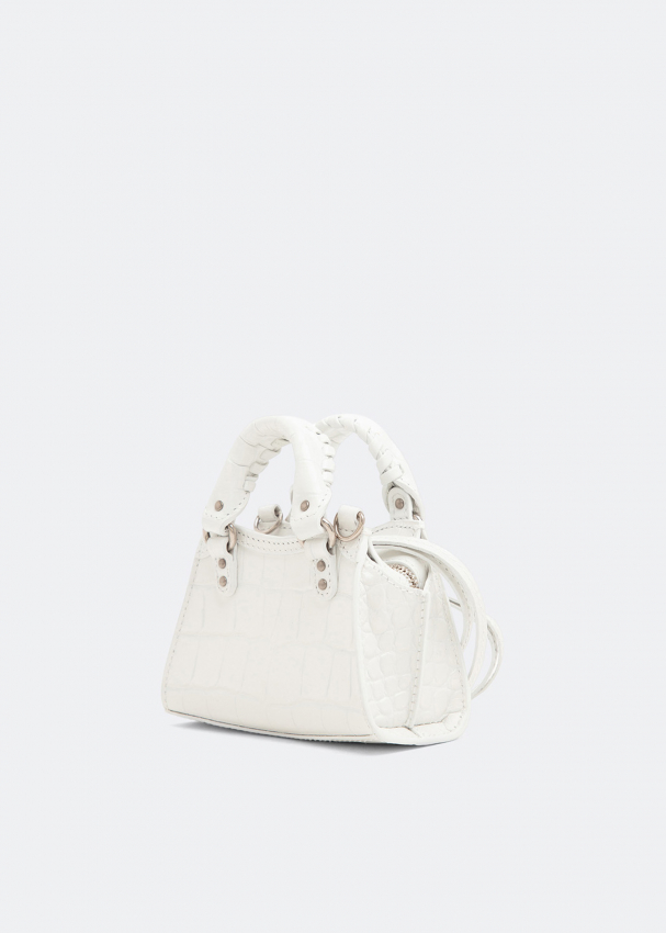 Balenciaga Neo Classic City super nano bag for Women White in Oman Level Shoes