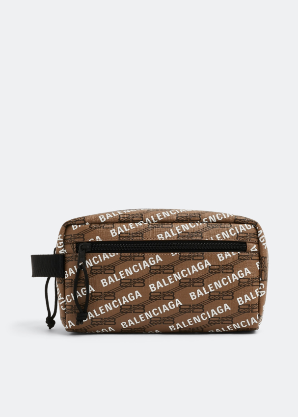 Balenciaga Explorer toiletry pouch for Men Printed in KSA Level Shoes