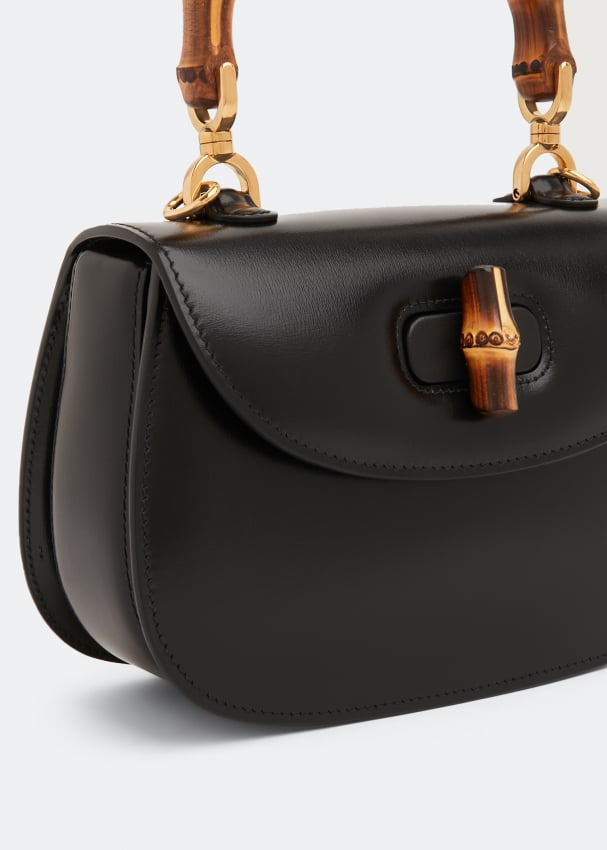 Gucci Bamboo 1947 small top handle bag for Women Black in UAE