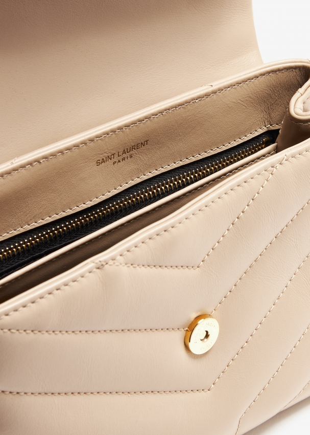 Saint Laurent Loulou Toy bag for Women Beige in Oman Level Shoes