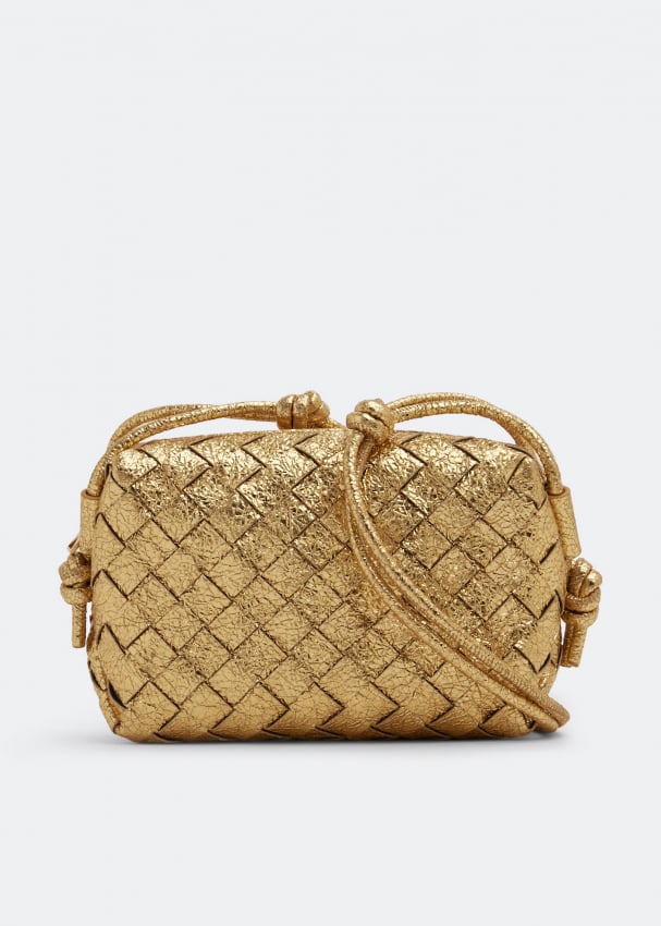 Nano Gold Mini Box Bag | Modern Myth