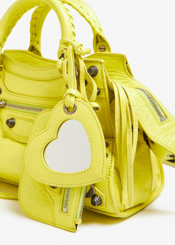 Yellow balenciaga city bag hotsell