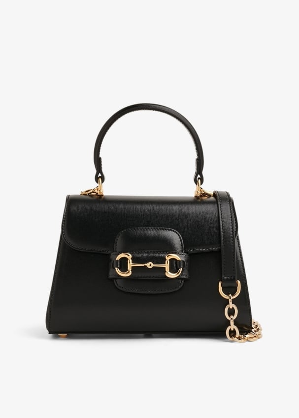 Gucci Horsebit 1955 top handle bag for Women - Black in KSA