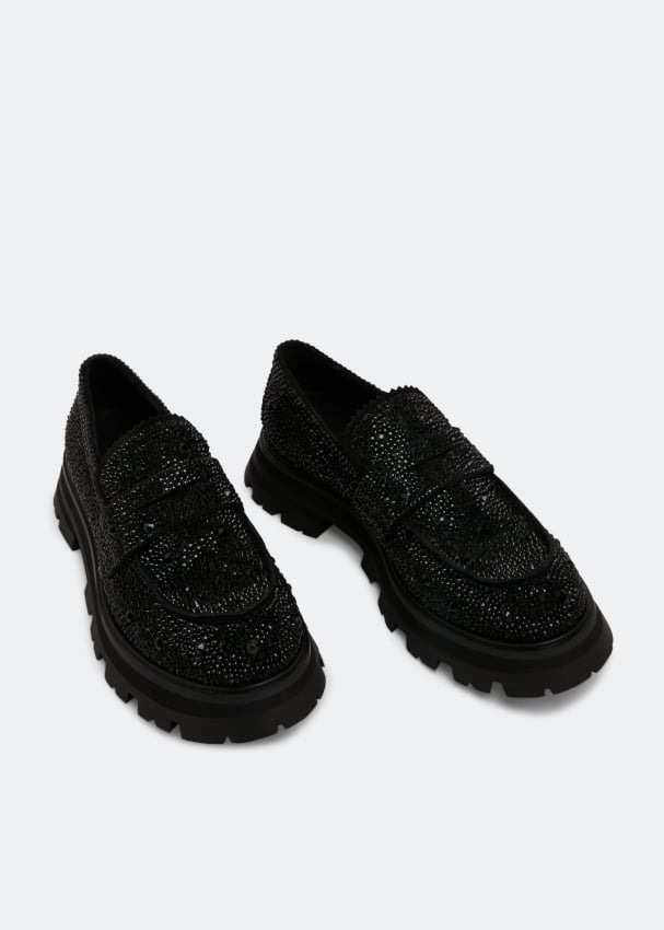 Alexander McQueen Wander loafers for Women Black in KSA Level