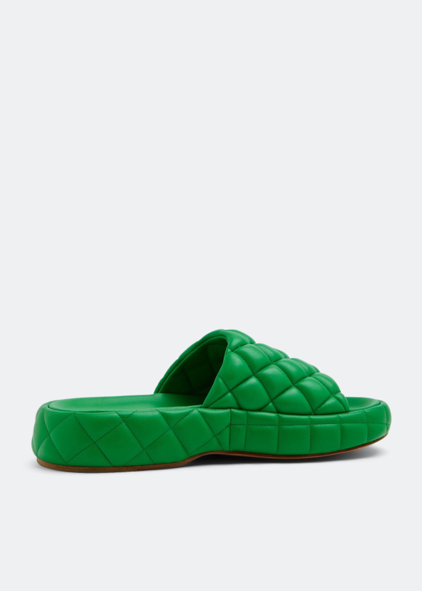 Bottega veneta padded leather sandals online