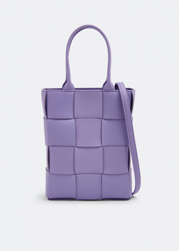 Bottega Veneta Mini Cassette tote bag for Women Purple in UAE