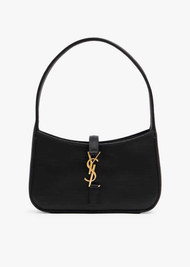 Saint Laurent Le 5 A 7 mini hobo bag for Women Black in KSA Level Shoes