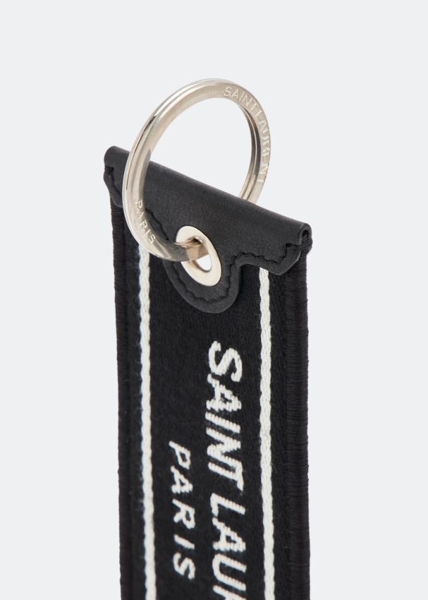 Saint Laurent Monogram key ring for Men - Black in UAE