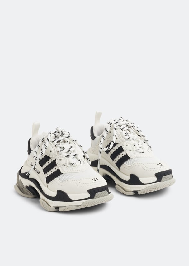 Balenciaga x adidas Triple S sneakers for Unisex - White in UAE 