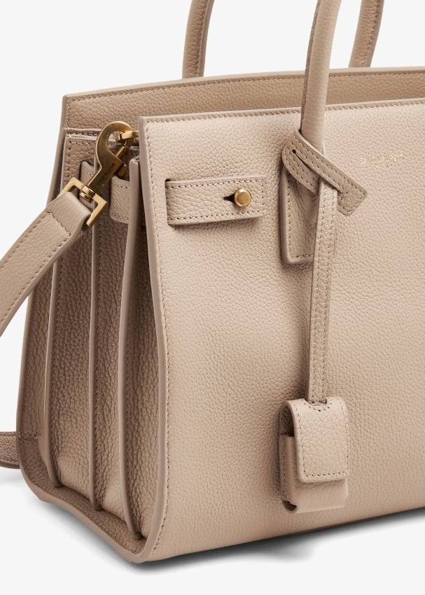 sac de jour baby in grained leather