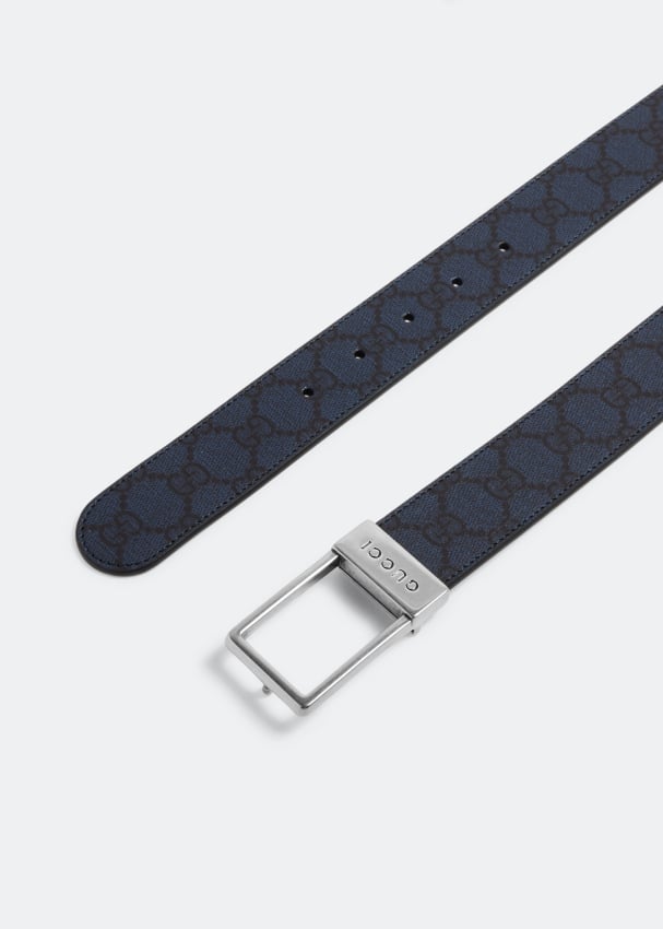 Gucci GG monogram belt for Men Blue in UAE Level Shoes