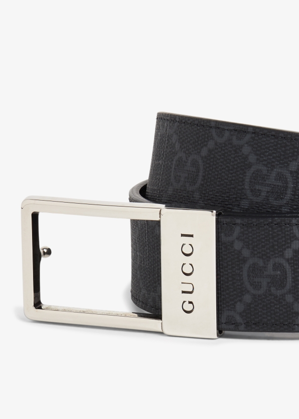 Gucci GG Belt with Rectangular Buckle