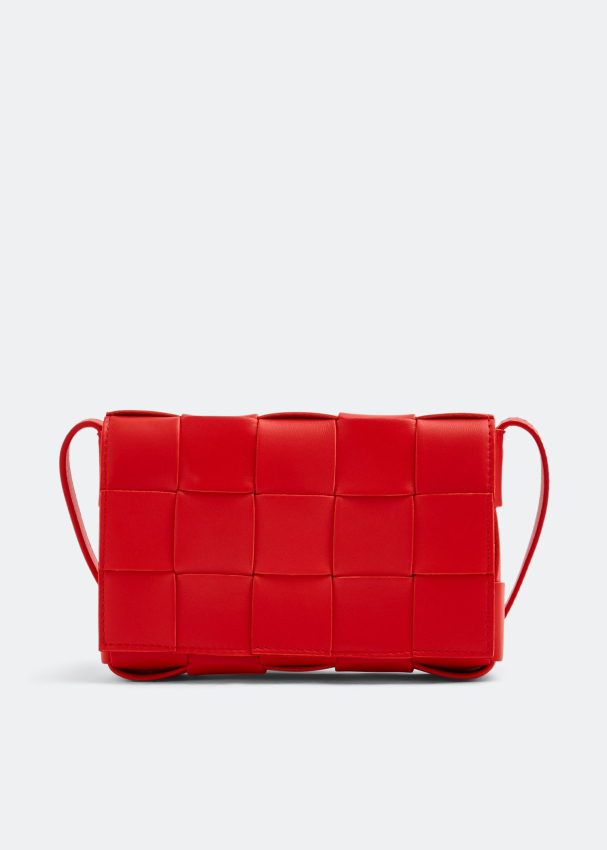 Red bottega bag clearance