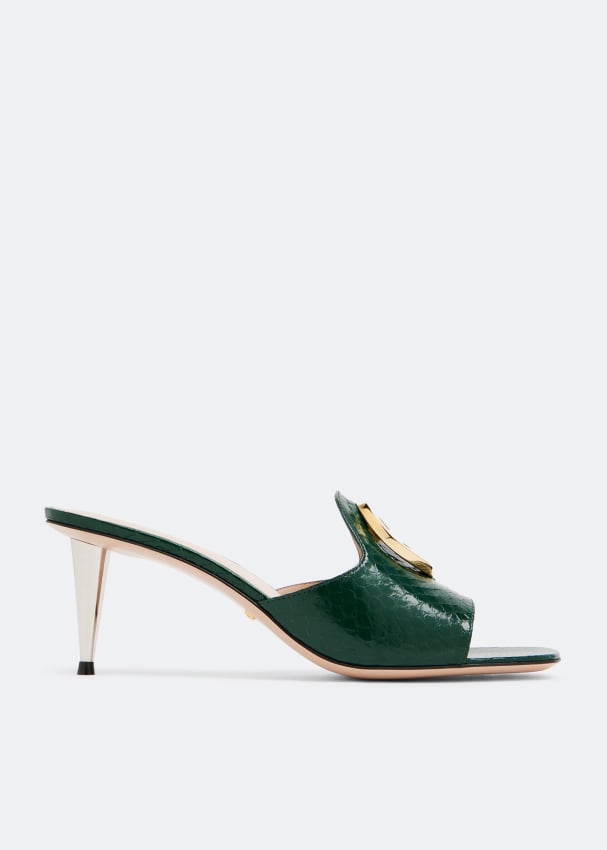 Gucci Blondie slide sandals for Women Green in KSA Level Shoes
