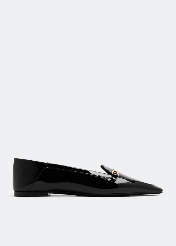 Saint Laurent Chris loafers for Women - Black in UAE | Level Shoes