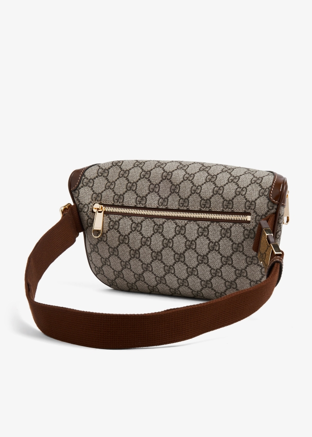 Gucci Men's GG Large Belt Bag - Brown - Belt Bags