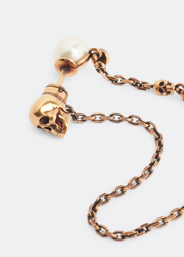 Alexander mcqueen pearl earrings sales