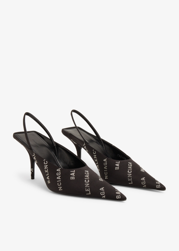 Balenciaga Square Knife slingback pumps for Women Black in UAE