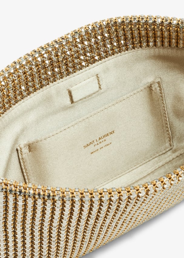 Ysl gold clutch bag new arrivals
