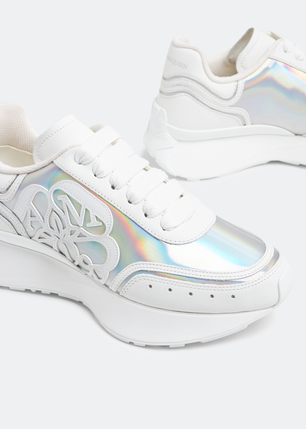 Alexander McQueen holographic-effect low-top Sneakers - Farfetch