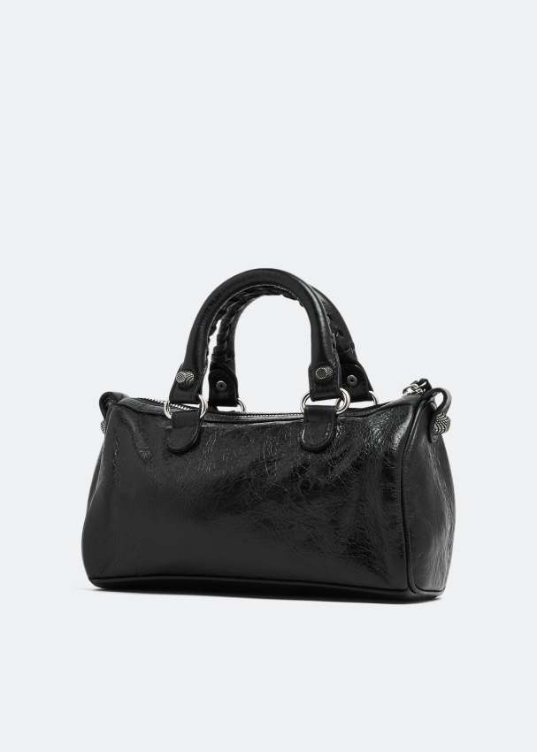 Women's Le Cagole Mini Duffle Bag in Black