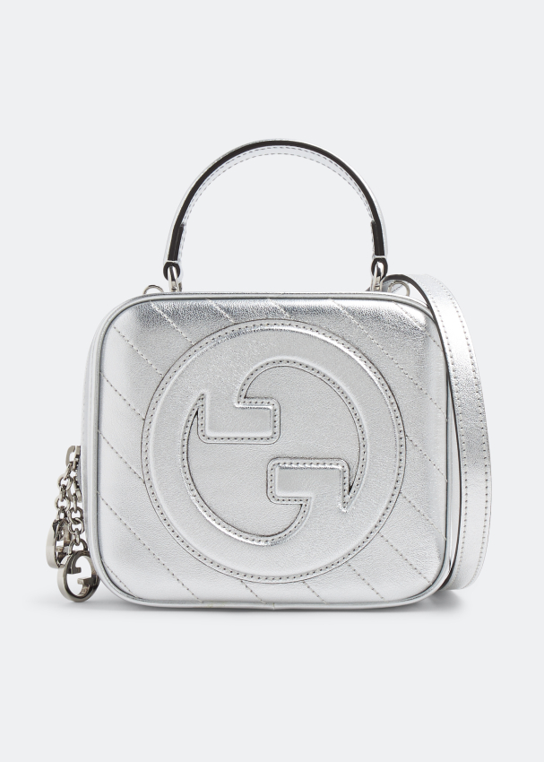 Gucci Blondie top handle bag for Women Silver in KSA Level Shoes