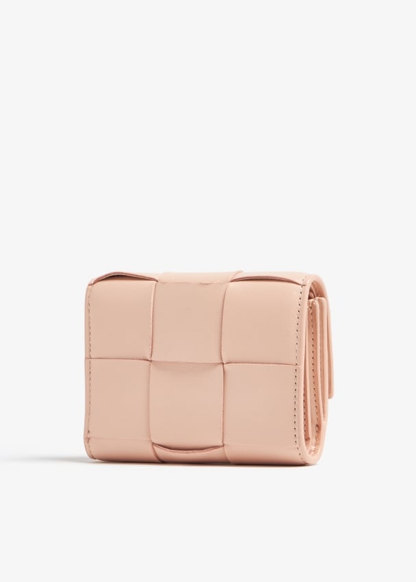 Bottega veneta wallet pink sales