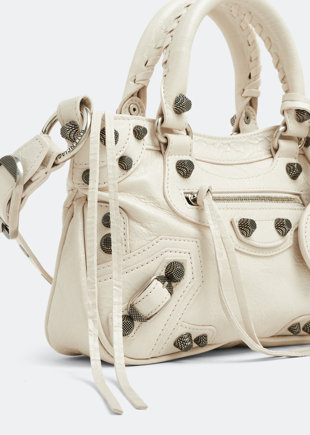 Balenciaga city bag white discount