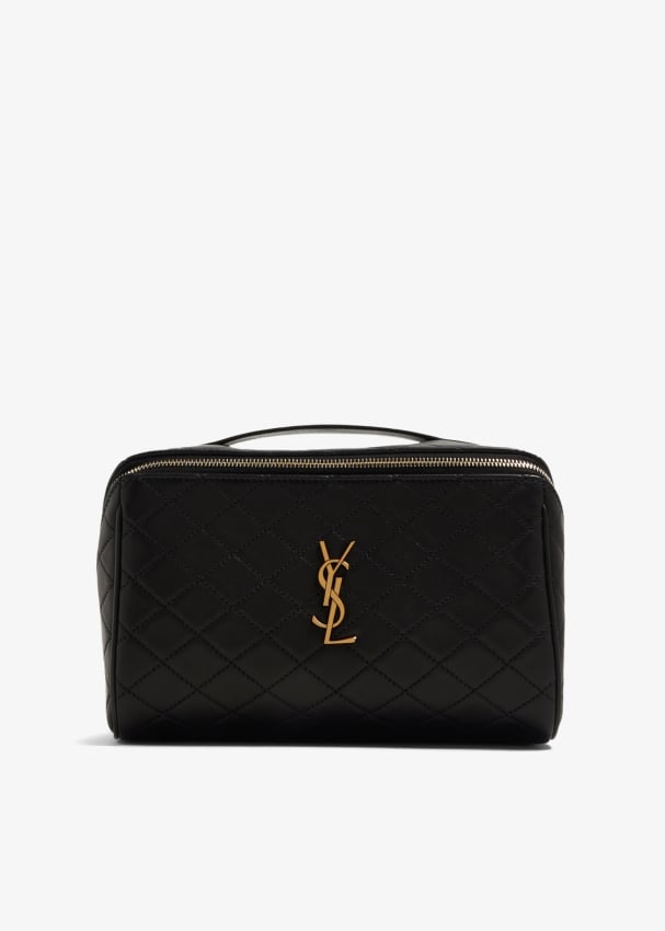 Saint Laurent Gaby vanity case for Women Black in UAE Level Shoes