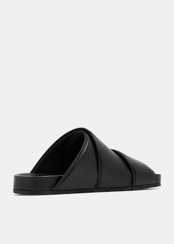 Bottega Veneta Bridge sandals for Men Black in UAE Level Shoes