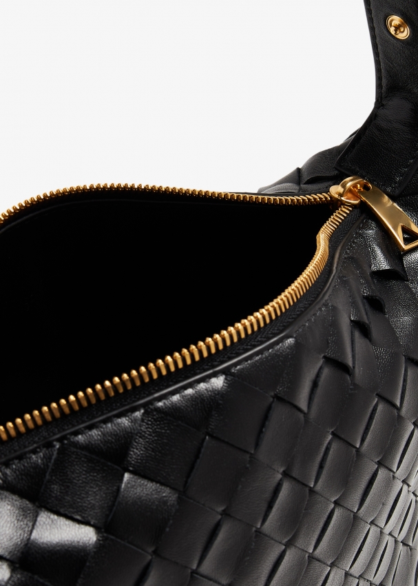Bottega Veneta Mini Wallace bag for Women - Black in UAE | Level Shoes