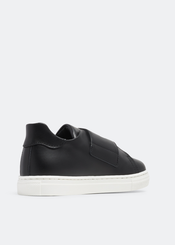 Hugo Boss Navy Velcro Sneaker – Laced Shoe Inc