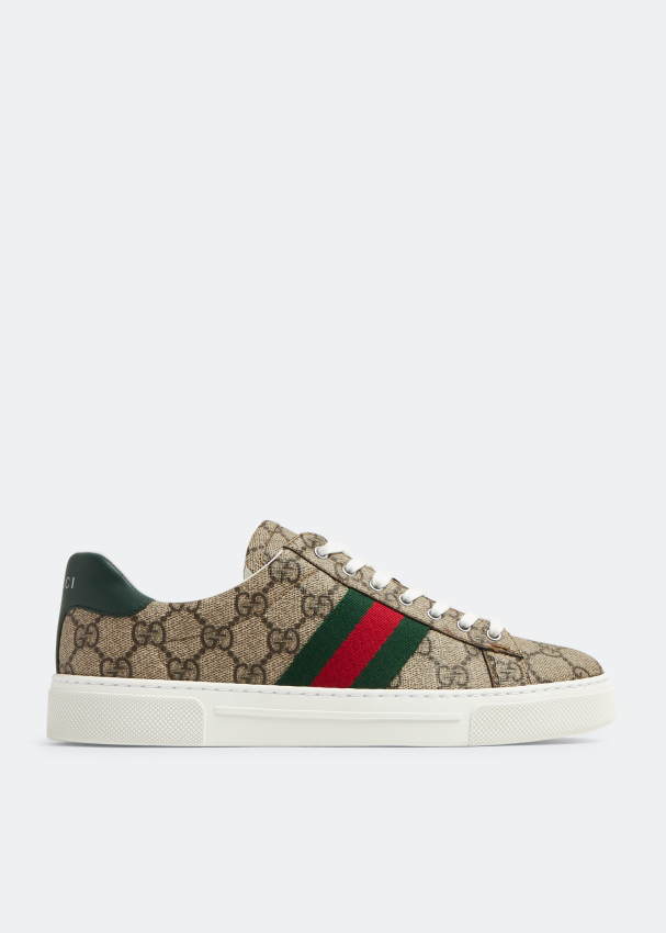 Gucci Ace sneaker with Web for Women - Prints in UAE | Level Shoes