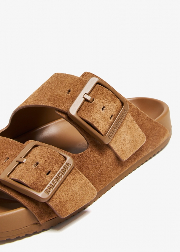 Balenciaga sandals mens gold shop