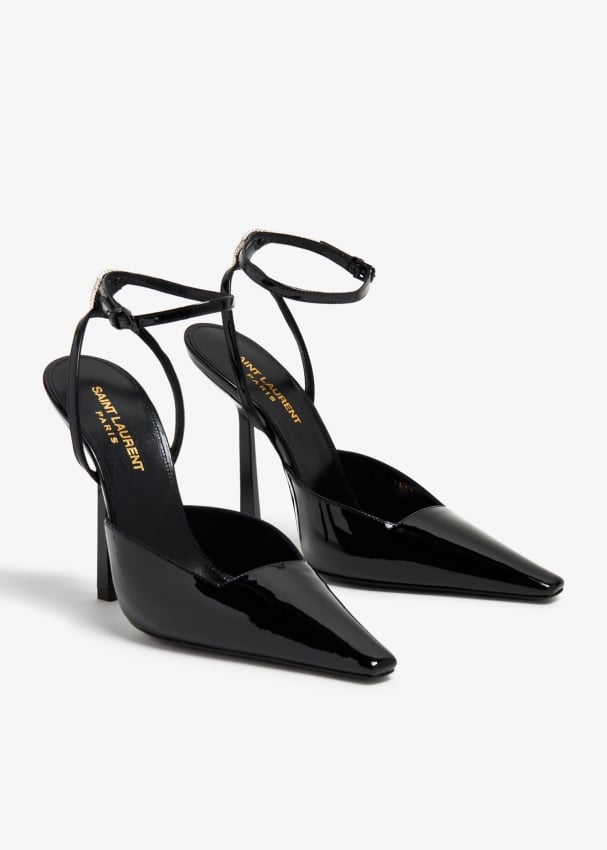 Saint Laurent Anouk pumps for Women Black in UAE Level Shoes