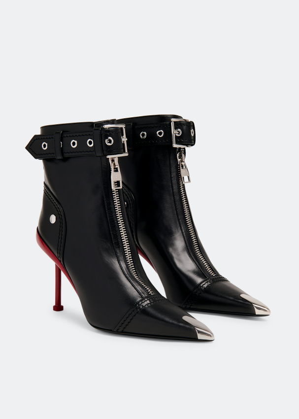 Alexander mcqueen studded boots hot sale