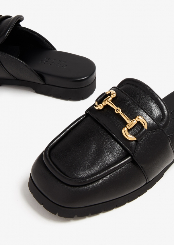 Gucci Horsebit mules for Men Black in UAE Level Shoes