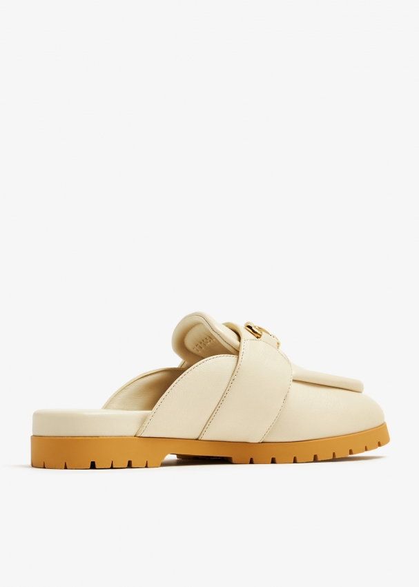 Gucci women's 2025 slippers fur