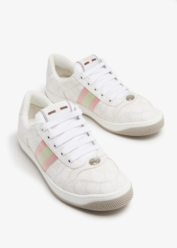 Gucci Screener sneakers for Women White in UAE Level Shoes