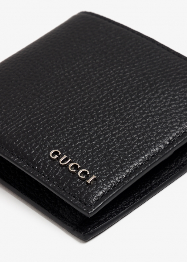 Gucci Gucci logo bi fold wallet for Men Black in UAE Level Shoes