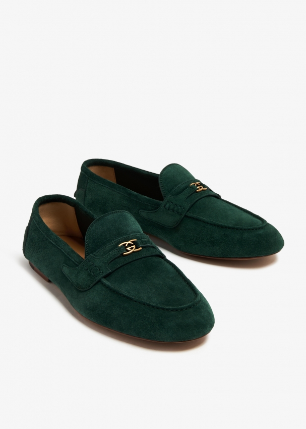 Gucci on sale suede loafers