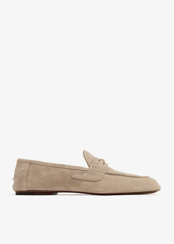 Gucci Interlocking G loafers - Brown