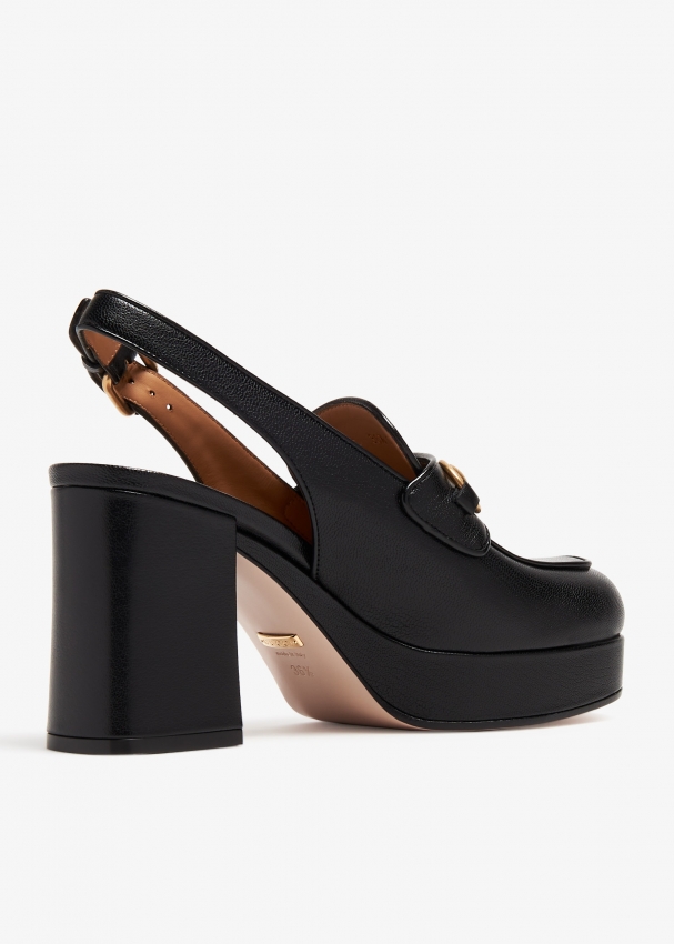Gucci horsebit cheap slingback