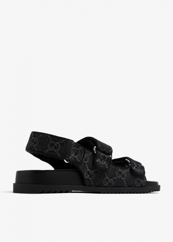 Gucci black sandals store