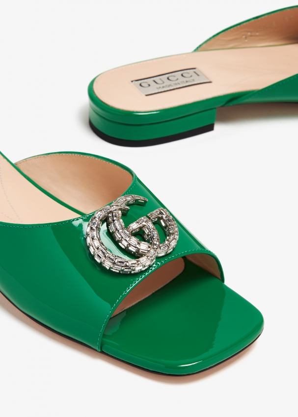 Gucci clearance green sandals